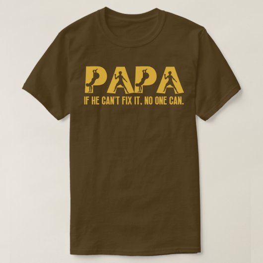 パパおもしろい誕生日5 Tシャツ (デザイン正面)