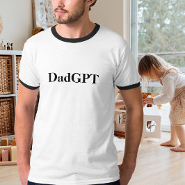 パパおもしろい誕生日DadGPT Powered by AI & パパJoke Tシャツ