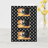 パパおよび娘カード カード (黄色い花)