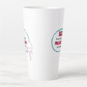 パパお前の引き出しゲームが弱くて嬉しい カフェラテマグ (正面)