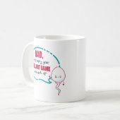 パパお前の引き出しゲームが弱くて嬉しい コーヒーマグカップ (正面左)