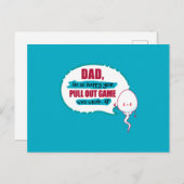 パパお前の引き出しゲームが弱くて嬉しい ポストカード (正面/裏面)