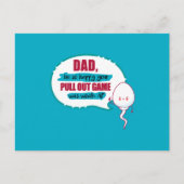 パパお前の引き出しゲームが弱くて嬉しい ポストカード (正面)