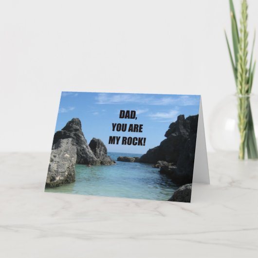 パパお前は俺の岩だ！ カード (正面)