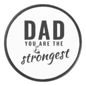 パパお前は最強の父の日だ アイスホッケーパック (正面)