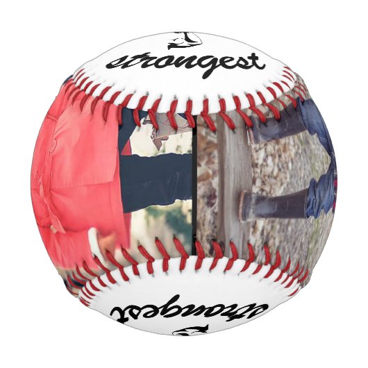 パパお前は最強の父の日2の写真だ 野球ボール (正面)
