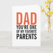 パパお気に入りの親父のデイカード カード (黄色い花)