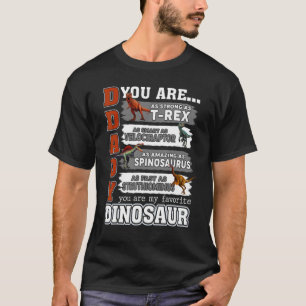 パパお父さんの日頃のレックスと同じくらい強い Tシャツ