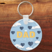 パパお父さんの日、私はあなたを愛している キーホルダー (正面)