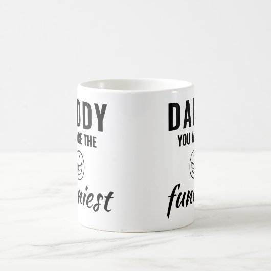 パパお父さん最高のお父さんの日 コーヒーマグカップ (中央)