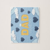 パパお父様の日の贈り物、私はあなたを愛している ジグソーパズル (縦)