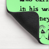 パパお金無し マウスパッド (コーナー)