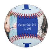 パパから子への誕生日の願い 野球ボール (正面)