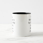 パパから息子へ パパになるあなたを見守る ツートーンマグカップ (中央)