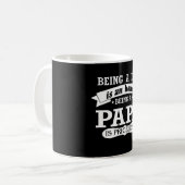 パパがあります コーヒーマグカップ (正面左)