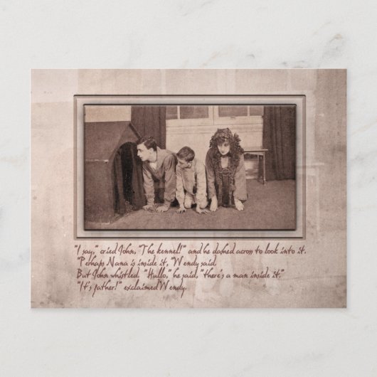 パパがウェンディを叫んだ ポストカード (正面)