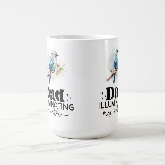 パパがマイパスマグカップを照らす コーヒーマグカップ (中央)