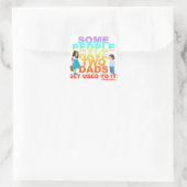 パパが二つある者がある スクエアシール (バッグ)