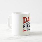 パパが修正を受け取おもしろいる父の☕ DIY Da コーヒーマグカップ (正面左)