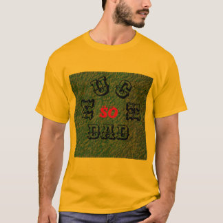 パパが多い – 黒赤男用基本Tシャツ Tシャツ