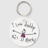 パパが大好き!ニューファーザーズデイギフトアイディア キーホルダー (正面)