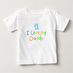 パパが大好き ベビーTシャツ