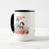 パパが大好き マグカップ (正面左)