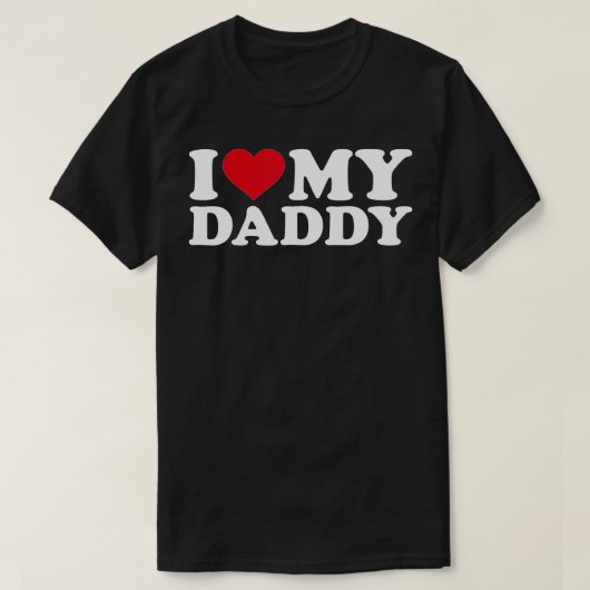 パパが大好き Tシャツ (デザイン正面)