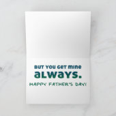 パパが恋に落ちないと言う人もいる カード (内部)