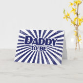 パパが来る カード (黄色い花)