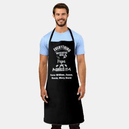 パパが焼くと何でもおいしい エプロン