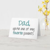 パパが父お気に入りのの日のあなたは カード (黄色い花)