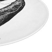 パパが知最高のっている カッティングボード (角)