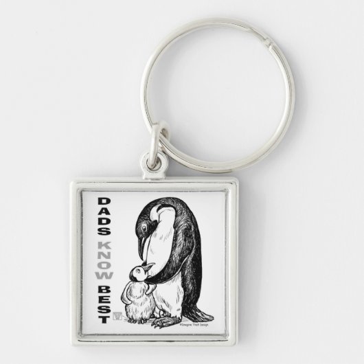 パパが知最高のっている キーホルダー (正面)