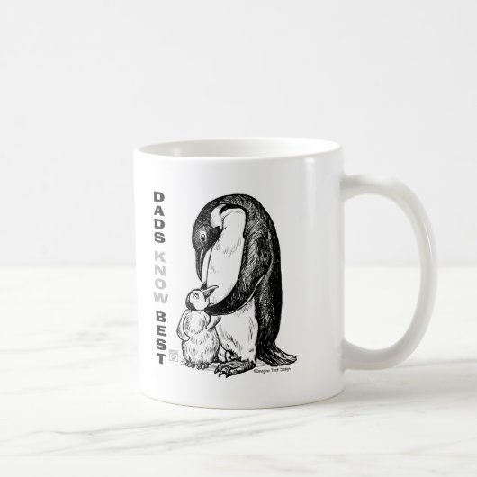 パパが知最高のっている コーヒーマグカップ (右)