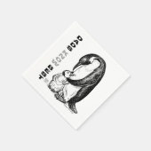 パパが知最高のっている スタンダードカクテルナプキン (角)