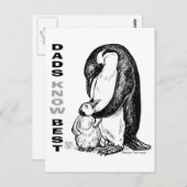 パパが知最高のっている ポストカード (正面/裏面)