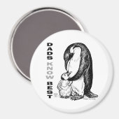 パパが知最高のっている マグネット (正面/裏面)