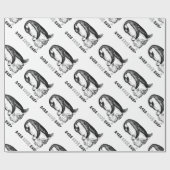 パパが知最高のっている ラッピングペーパー (フラット)