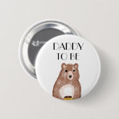 パパが赤ちゃんシャワー 缶バッジ (正面&裏面)