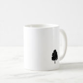 パパくまのマグのパーソナライズな名前 コーヒーマグカップ (正面右)