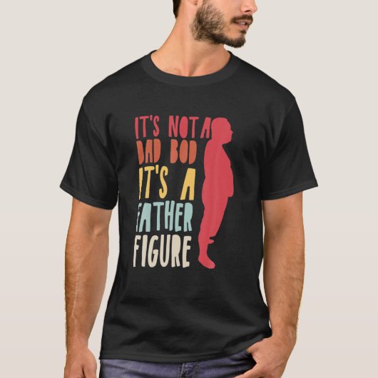 パパじゃない父親の姿おもしろいだ Tシャツ (正面)
