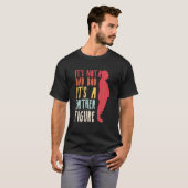 パパじゃない父親の姿おもしろいだ Tシャツ (正面フル)