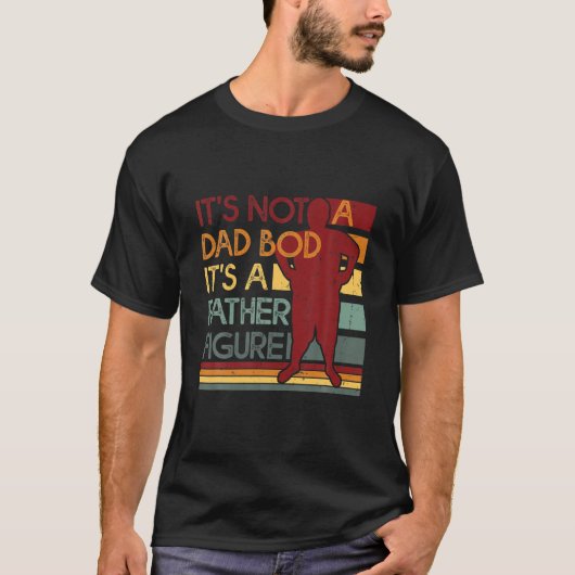 パパじゃない父親の姿おもしろいだ Tシャツ (正面)