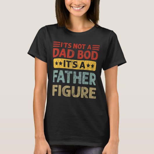 パパじゃない父親の姿だおもしろい Tシャツ (正面)