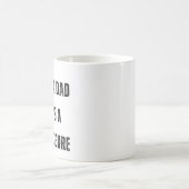 パパじゃない父親の姿だ コーヒーマグカップ (中央)