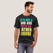 パパじゃない父親の姿レトロビン Tシャツ (正面フル)