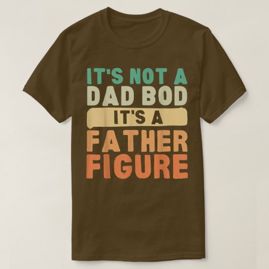 パパじゃない父親の姿父のD Tシャツ (デザイン正面)