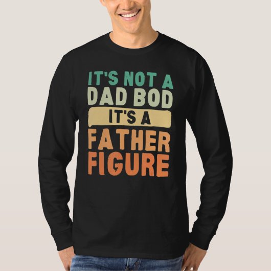 パパじゃない父親の姿父のD Tシャツ (正面)