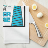 パパじゃない父親姿だ キッチンタオル (四つ折り)